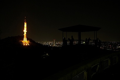 金華山ドライブウェイ第二展望台(見晴台)