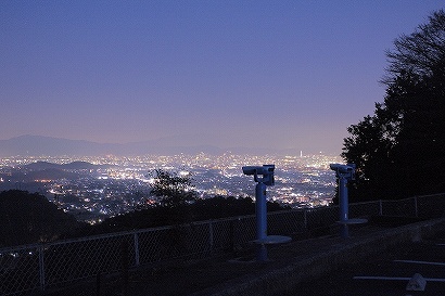 嵐山・高雄パークウェイ　小倉山展望台