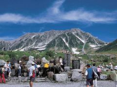 立山玉殿の湧水